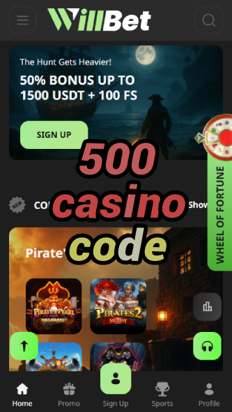 500 Casino Code - Exclusive Bonus Code-www.bdqngd.com